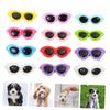 Toddmomy Dog Hair Clips - 12 Pack Sunglasses Hair Accessories view 2