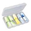 10 Silicone Earplugs, Noise Reduction, Slow Rebound, Soft and Comfortable for Sleep, Work, and Study view 4