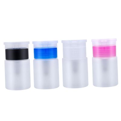 CALLARON 60 ml Refillable Plastic Pump Bottles, 4-Pack with Caps