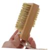 CALLARON Double-Sided Nail Brush with Wooden Handle view 2