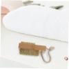 CALLARON Double-Sided Nail Brush with Wooden Handle view 3