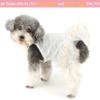 Zunea Camisole Puppy/Dog Dress for Extra-Small and Small Dogs, Cute Daisy Pattern, Summer Princess Dress view 2