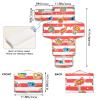 Reusable Baby Changing Pad with Diaper Pocket and Pillow view 3