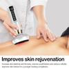 Anti-Cellulite Cupping Massage Device for Arms, Abdomen, Legs and Buttocks, 12-Level Rechargeable Handheld Massager, White view 3