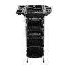 BAOCHADA Hairdressing Trolley with 5 Drawers and Swivel Casters, White, 36 × 45 × 90 cm view 4