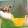 Pet Playground for Frogs and Small Aquatic Animals, Yellow ABS view 3