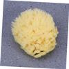 Natural Honeycomb Bath Sponge for Shower and Bath, Beige view 2