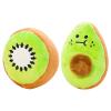 Ceprznvey Dog Toy, Soft Plush Chew, Fruit Design Teether view 1