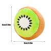 Ceprznvey Dog Toy, Soft Plush Chew, Fruit Design Teether view 3