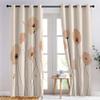 Luxfieo Poppy Floral Blackout Curtains, 160 x 132 cm, 2-Pack view 3