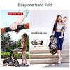 2-in-1 Baby Stroller, Lightweight Newborn Stroller with Reversible Seat, Aluminum Frame, Dark Gray view 4