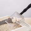 Multipurpose Litter Scoop, Manure Rake and Sieve with Long Handle view 4