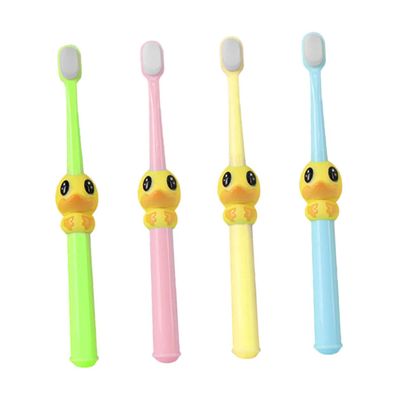 Kids' Cartoon Toothbrushes, 4-Pack for Boys and Girls
