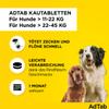 AdTab combo set: flea and tick protection for 2 dogs (>11–22 kg and >22–45 kg), 2 packs of 3 chewable tablets each view 2