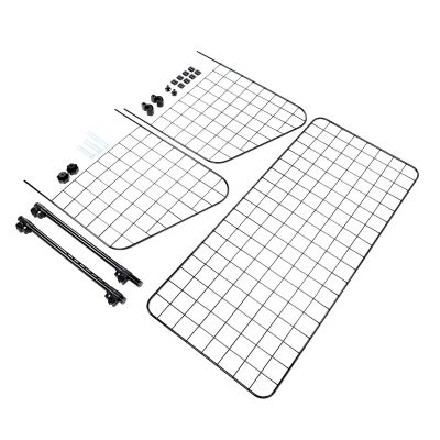 Qcwwy Adjustable Mesh Dog Car Barrier for SUVs and Vehicles