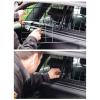 Qcwwy Adjustable Mesh Dog Car Barrier for SUVs and Vehicles view 2