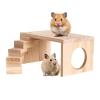 Hamster Wooden Platforms, Chew-Resistant Climbing and Activity Board view 1