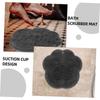 NULYLU 2-Pack Silicone Bath Mat with Suction Cups, Scrub Mat for Wall and Bathtub, Removes Hard Foot Skin, Easy to Clean and Dry view 2