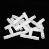10-Pack ABS Aquarium 3-Way Tee Connectors with Flow Control Valves view 4