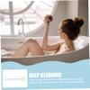 Long-Handle Body Bath Brush, PP and Nylon, Blue view 2