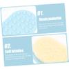 Long-Handle Body Bath Brush, PP and Nylon, Blue view 3