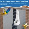 Bird Water Dispenser | Automatic Cage Bird Feeder with Easy Installation view 2