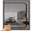 PENSERAR Fly Screen Door, 80 x 200 cm, Self-Closing Mesh Curtain (90 x 220 cm) view 1