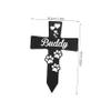 POPETPOP Waterproof Dog Memorial Stake, Elegant Garden Grave Marker view 2