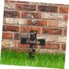POPETPOP Waterproof Dog Memorial Stake, Elegant Garden Grave Marker view 4