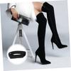 CALLARON Non-Slip Boot Straps for Tall Boots, 2-Piece, Black view 3