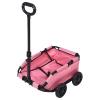 V-Shaped Pet Stroller, Lightweight Oxford Fabric, Foldable for Camping view 1