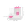 2-in-1 Automatic Cat Feeder with Water Bowl for Car Travel view 2