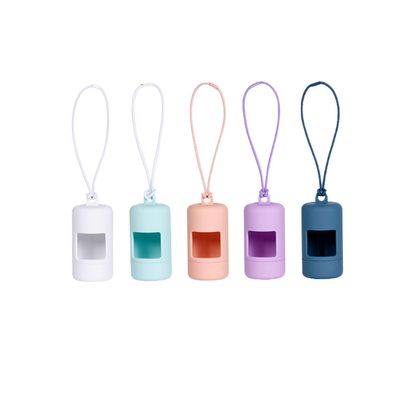 Dog Waste Bag Dispenser Pouch with Carabiner Clip