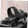 Black PE Shower Pouf for Gentle Cleansing view 4