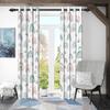 ggaimwf 132 x 214 cm Cartoon Rainbow Blackout Curtains for Kids' Room, Boho Colorful Sky and Clouds, Thermal Window Curtains, 2 Panels view 1