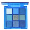 9-Color Blue Eyeshadow Palette, Highly Pigmented view 1