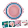Foldable Foot Basin for Home, Pink, 1 Pc view 3