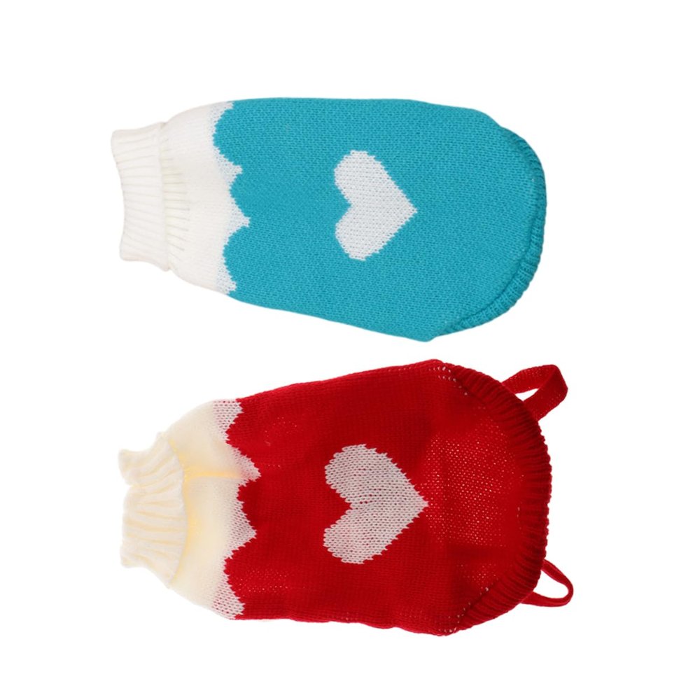 iplusmile 2-Pack Knitted Cat Sweaters for Pets