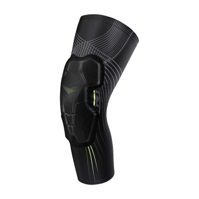 KJBDQQH Knee Support, 1 Pc Knee Pad and Shin Guard Sleeve for Sports, Black/Green, M