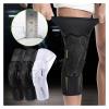 KJBDQQH Knee Support, 1 Pc Knee Pad and Shin Guard Sleeve for Sports, Black/Green, M view 2