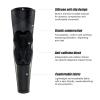 KJBDQQH Knee Support, 1 Pc Knee Pad and Shin Guard Sleeve for Sports, Black/Green, M view 4