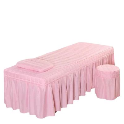 LYXYGMV 1-Piece Massage Table Bed Sheet Only, Pink, 190 x 70 cm