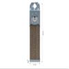 Beeztees Seal, Scratching Board, Cardboard, Blue, 45x13x2 cm view 4