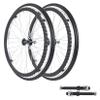 24-Inch Wheelchair Replacement Wheels, 2-Pack, Black, 100 kg Capacity view 1
