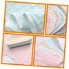 CALLARON 5-Piece Cotton Burp Cloths, Highly Absorbent and Quick-Drying, for Newborns view 4