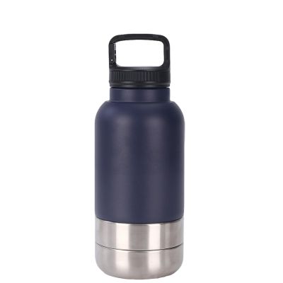 Guangcailun Portable Dog Water Bottle for Hiking and Camping, Metal