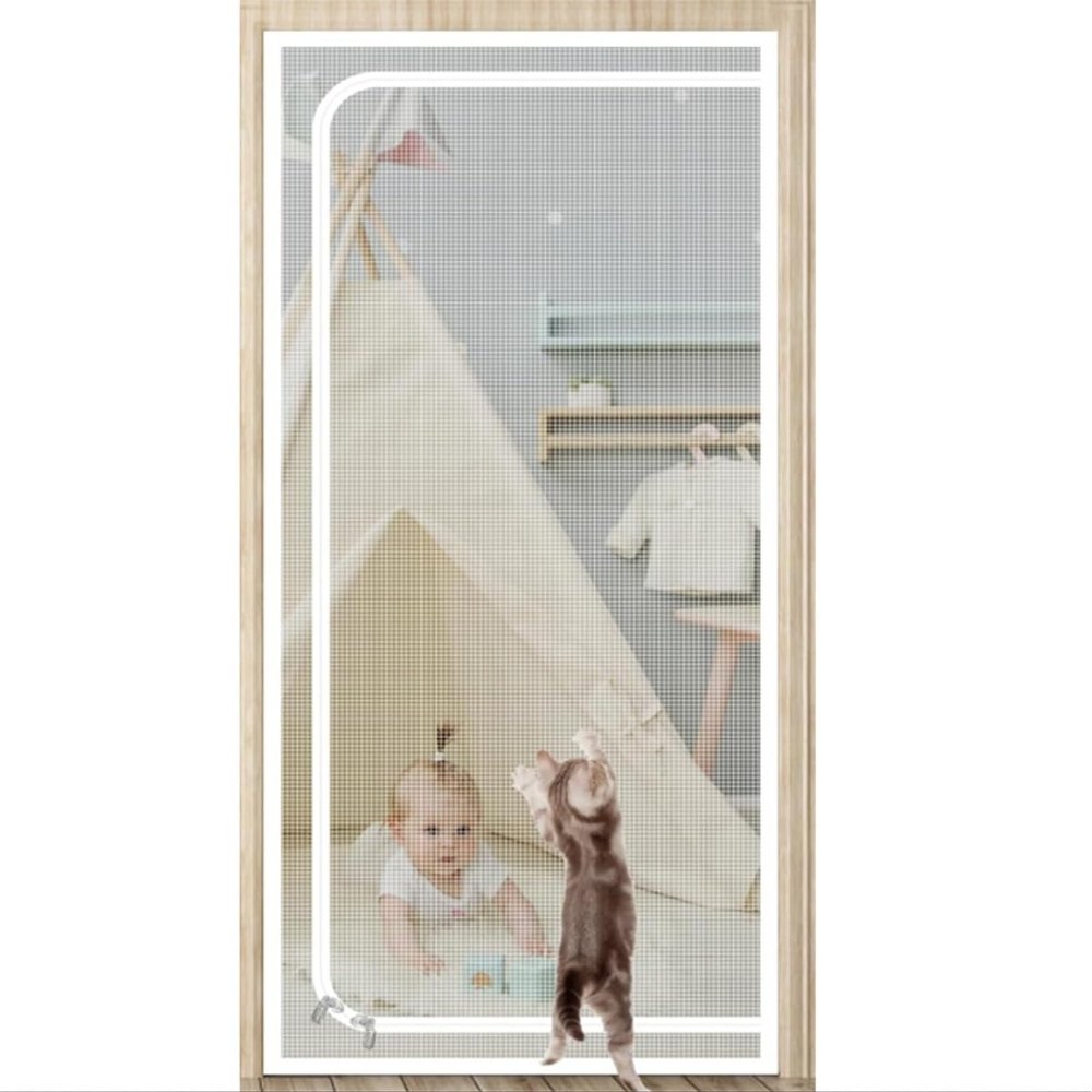 Reusable Anti-Mosquito Magnetic Screen Door Curtain