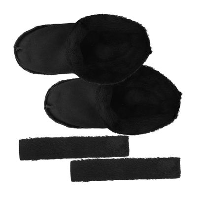 Mobestech 1-Pair Removable, Washable Fleece Liners for Slippers