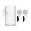 Aquarium Fish Food Dispenser with Transparent Bowl view 1