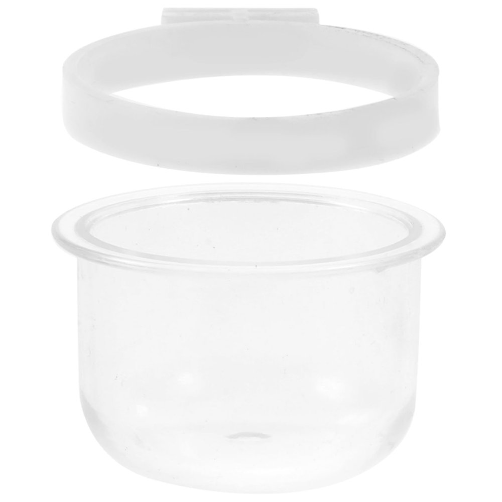 Parrot Food Container with Hanging Design, Reusable for Bird Cages
